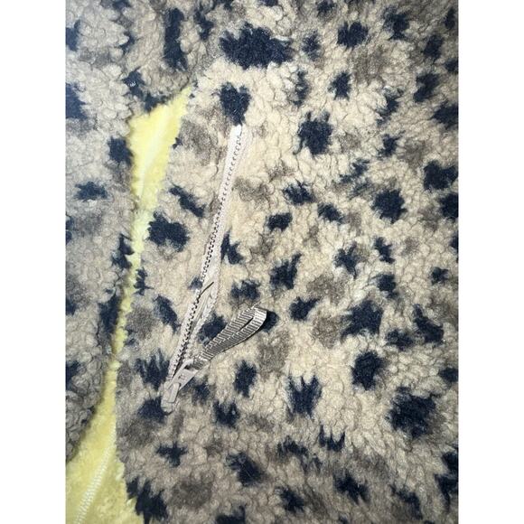 New With Tags Fabletics Tahoe Teddy Jacket Cheetah/Dark Twill Size XXL - Picture 4 of 7